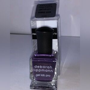 Deborah Lippmann Nail Polish Gel Lab Pro “Purple Haze”Full Size  Purple NEW.